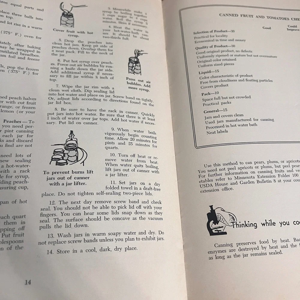 1962 Creative Foods Breads and Cereals 4H Bulletin 56 Verna Mikesh Minnesota